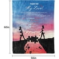 thumbnail image 6 of Yibo Blanket Gift for Mom Birthday Gift for Mom Gift to Mom for Birthday Thanksgiving Christmas from Daughter or Son Throw Blanket, 6 of 6