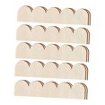 thumbnail image 2 of 10 molduras decorativas de madera en forma de abanico, bonitas molduras para vallas. 40 cm x 9 cm x 03 cm, 2 of 9