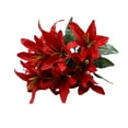 thumbnail image 2 of Destyer Low Maintenance Artificial Lilium Flower Elegant For Decorations Realistic red 1Set, 2 of 6