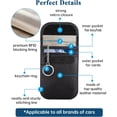 thumbnail image 4 of CNKOO Key Fob Protector  Faraday Bags  Anti-Theft Pouch Anti-Hacking Case Blocker  RFID Signal Blocking Bag for Car Key 1 Pack ZZZ, 4 of 7