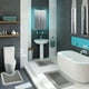 thumbnail image 1 of 3 Piece Bathroom Toilet Mat Set Super Absorbent Dry Washable Non Slip Backing For Safe And Easy Cleaning Perfects For Any Home Hotel Shower Room, 1 of 6