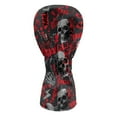 thumbnail image 2 of Yuyamidu Skull Golf Club Head Cover Cool Golf Head Covers PU Leather Driver Headcover Fairway Wood Head Cover Hybrid Headcover, 2 of 8