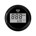 thumbnail image 1 of 52mm Digital Tachometer 0-9990 RPM Outboard Engine Tachometer Gauge For Boat Car Truck Hour Meter LCD Gauge With Red Backlight, 1 of 6
