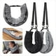 thumbnail image 2 of Paquete de 2 Almohadas de Viaje Rellenables para Equipaje Adicional, Almohada de Cuello de Viaje de Terciopelo con Tamaño de Cuello Ajustable, Se Adapta A Viajes, 2 of 5