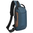 thumbnail image 2 of Segolike Fashion Men Chest Bag Crossbody Bag Backpack, Men's Hiking Bag Shoulder Chest Bag Backpack for Hiking Sports Climbing Walking Blue Gold, 2 of 8