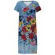 thumbnail image 4 of Vestidos Para Mujer Vestidos Casuales Mangas Cortas Flores de Moda Vestido de Cintura Estampado Vestido Con Cuello en V Vestido Hasta La Rodilla Odeerbi ODB154151, 4 of 5
