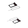thumbnail image 1 of Bandeja de soportes de ranura para tarjeta SIM CUTICAT 2 piezas Soporte para bandeja de tarjeta SIM dual, 1 of 8