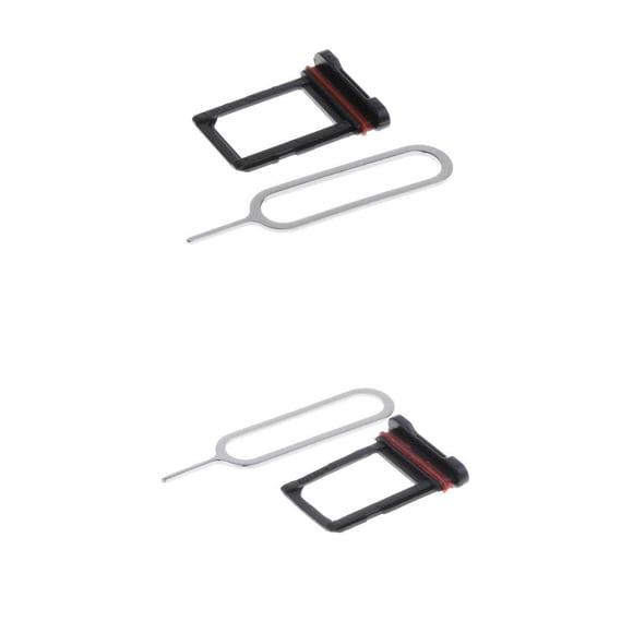 2 soportes para bandeja de tarjeta para S6 G890A, con herramientas de clavija