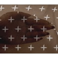 thumbnail image 4 of oneOone Viscose Chiffon Fabric Plus Sign Kasuri Print Fabric By Yard 42 Inch Wide, 4 of 4