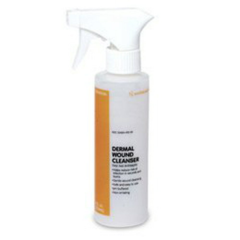 Dermal Wound General Purpose Wound Cleanser 8 oz. Spray Bottle Case