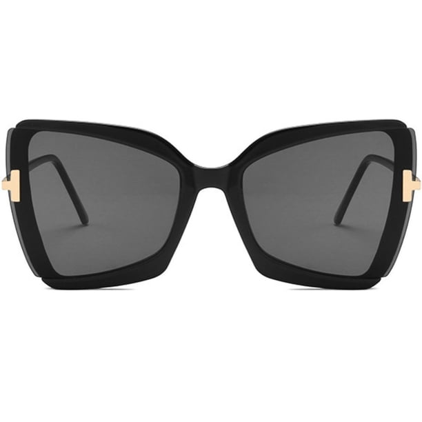 Ginsiom 2 Packs Oversized Square Cat Eye Sunglasses for  display picture 1