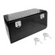 thumbnail image 5 of Caja de herramientas para caja de camión, de remolque, de aluminio con cerraduras y llaves, organizador, almacenamiento debajo de la carrocería para Negro, 5 of 8