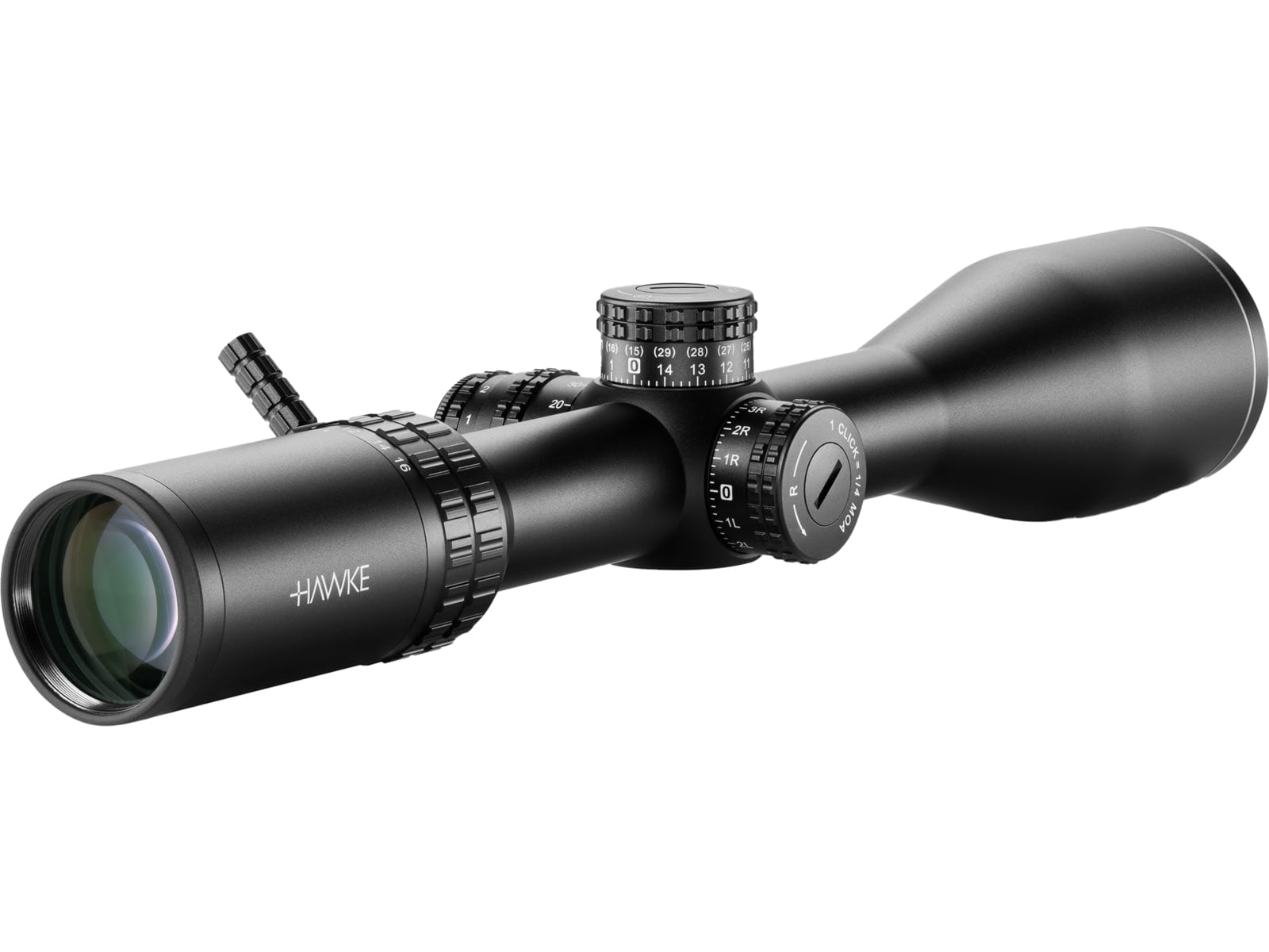 Hawke Sport Optics Vantage 4-16x50 30mm Tube Rifle Scope, Second Focal Plane, Rimfire .22 LR Reticle, Black