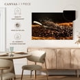 thumbnail image 5 of Elephant Stock Fresh Roasted Coffee Beans Wall Art - Horizontal Canvas Wall Art - Dining Room Wall Decor - Food And Drink Canvas - Brown And Orange Decor - 48" x 32", 5 of 8
