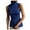Blue, variant on RMGVDSD Women's Solid Color Fashion Turtleneck Sleeveless Sweater Slim Fit Knit Tank Top Pullover Soft Pullover Sweater Top /Pink
