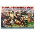 thumbnail image 3 of Hollywood Photo Archive 18x14 Black Modern Framed Museum Art Print Titled - Buffalo Bills Wild West And Congress Of Rough Riders Of The World, 3 of 5