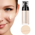 thumbnail image 1 of Full Coverage Foundation Makeup Moisturizing Liquid Foundation Concealer Liquid Color Correcting Liquid Tinted Moisturizer Foundation For Natural Nude Makeup Base Natural 40Ml, Foundation Cream, 1 of 9