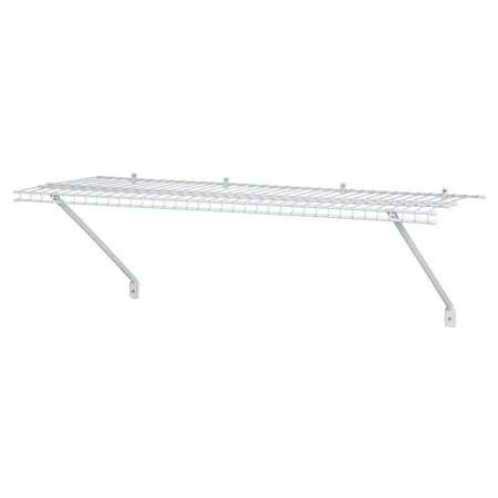 Photo 1 of * MISSING PARTS * 
ClosetMaid 5104100 Wire Shelf Kit 48 Inch Wide Wire Shelf For ClosetMaid Closet