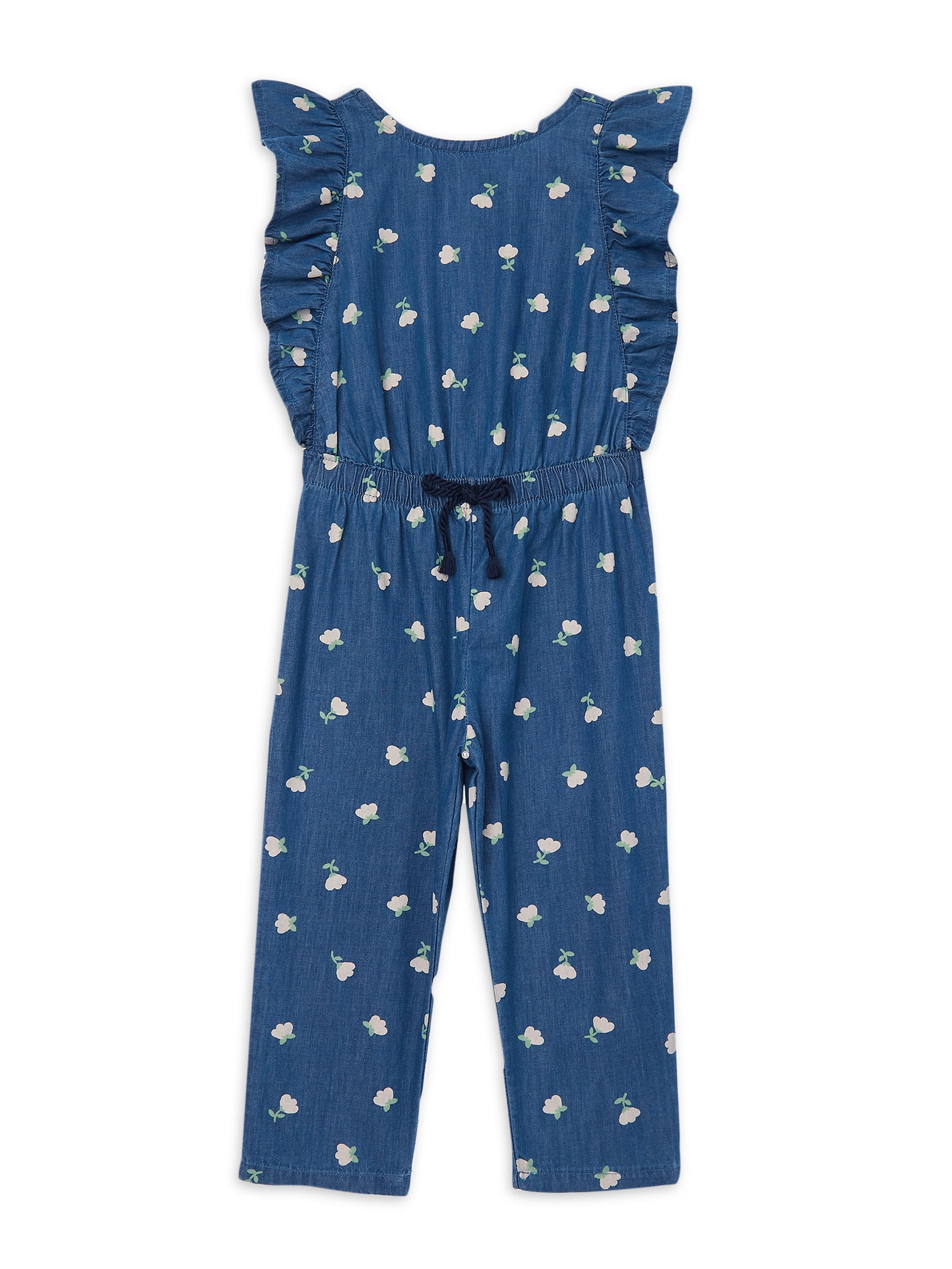 easy-peasy Baby and Toddler Girl Jumpsuit, Sizes 12 Months-5T