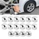 thumbnail image 5 of Tuerca Rueda De Coche Auto Hub Tornillo Protección Antirrobo Tapa Para Audi Plata,20 Piezas 17Mm Guardurnaity VI002651-00, 5 of 7
