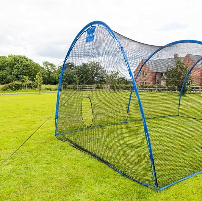 Forza Pop-Up Baseball Batting Cage | Portable, Fiberglass Frame with Polyester Netting, Instant Setup for Anywhere Practice | Multiple Size Options, Includes Carry Bag