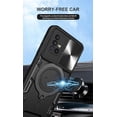 thumbnail image 4 of Case for Samsung Galaxy A71 5G,Military Grade Flashing [Built-in Kickstand] Magnetic Rotate Ring Holder Heavy Duty TPU+PC Shockproof Protect Phone Case for Samsung Galaxy A71 5G (Black), 4 of 11