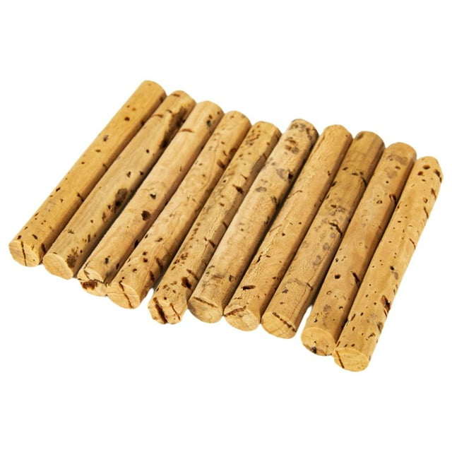 Palos de Corcho de 6 Mm de Diámetro, 10 Piezas: Pesca de , Roble, Aparejos de , Corcho Flotante