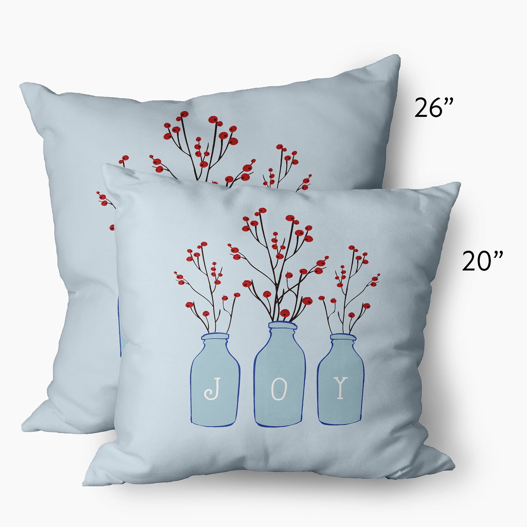 Simply Daisy 14" x 20" Joy Decorative Throw Pillow