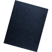 Linen Presentation Covers - Oversize Letter Navy 50 Pack