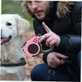thumbnail image 7 of Retractable Dog Leash for Medium - Small Dogs and Cats 16FT Tangle Free, Heavy Duty Walking Leash with Anti Slip Handle, Pause and Lock Strong Nylon Tape, Store Dog Leash Retractable(Pink), 7 of 7