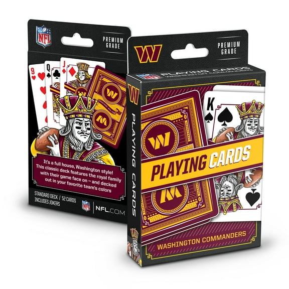 YouTheFan NFL Washington Commanders Classic Series Playing Cards