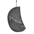 thumbnail image 3 of Modway Encase Swing Outdoor Patio Lounge Chair without Stand - Black/Beige, 3 of 6