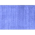 thumbnail image 1 of Ahgly Company Machine Washable Indoor Rectangle Abstract Blue Contemporary Area Rugs, 2' x 4', 1 of 4