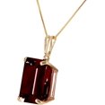 thumbnail image 2 of Necklace with 7.0 Carat Octagon-shaped Garnet Pendant, 2 of 2