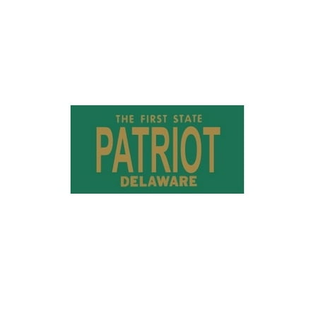 Delaware Today Online - Design It Yourself Custom Delaware Plate. Free Personalization on Plate