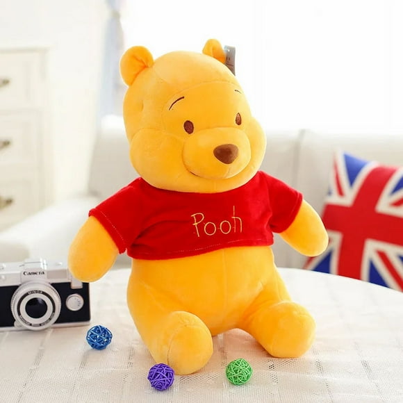 25-45cm Winnie The Pooh Plush Toys Soft Stuffed Kawaii Anime Elf Doll Cartoon Pooh Bear Plush Doll Birthday Gift for Boys