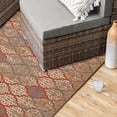 thumbnail image 4 of Mohawk Home Ronda Outdoor Area Rug, Rust, 10' x 13', 4 of 9