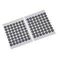 thumbnail image 1 of Reference 1120 Pcs 3D Scanner Marker 3mm ID 6mm OD High Reflective Strong Adhesive 3D Scanning Tracking Dot Positioning Target, 1 of 7