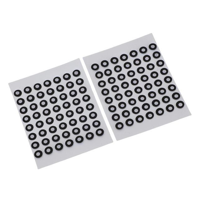 Reference 1120 Pcs 3D Scanner Marker 3mm ID 6mm OD High Reflective Strong Adhesive 3D Scanning Tracking Dot Positioning Target