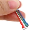 thumbnail image 4 of Techinal 4PCS Universal Silver Leads Wires Header Wire Cable 50mm for 1.2-1.3mm Pins Turntable Phono Headshell Tonearm, 4 of 10