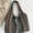 Brown BW, variant on WIZUTIZ Tote Bags Womens Handbags with Adjustable Strap Zipper Pockets Large Solid Bags Water Resistant Casual Bag 1 PC Multicolor