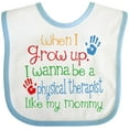 thumbnail image 3 of Inktastic Physical Therapist Like Mommy Boys or Girls Baby Bib, 3 of 4