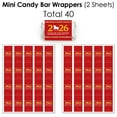 thumbnail image 3 of Big Dot of Happiness 2026 Year of the Horse - Lunar New Year Candy Favor Sticker Kit - 304 Pieces, 3 of 8