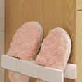 thumbnail image 4 of Phenofice 2Pcs Wall Mounted Boot Storage Rack for Tall Boots and Shoes White Plastic Entryway, 4 of 8