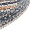 thumbnail image 6 of Rugs.com Aramis Collection Rug – 3 Ft Round Blue Medium Rug Perfect For Kitchens, Dining Rooms, 6 of 8