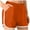 Orange, variant on Timegard Workout Shorts for Women Sweatshorts Elastic Waist Athletic Workout Running Shorts Casual Comfy