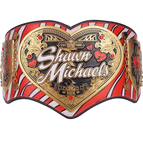 Well Perform SM Belt Adult Size | Title Belt Replica | 2mm Leather Straps - Fan Gift