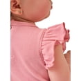 thumbnail image 5 of Modern Moments by Gerber Baby Girl Organic Dumpling Romper, Sizes 0/3 Months - 24 Months, 5 of 12
