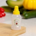 thumbnail image 2 of Mini Condiment Bottles 1Pc Portable Seasoning Storage Containers Jars Bpa-Free Food-Grade Leak-Proof Dispensers For Ketchup Honey Salad Mustard Mayo O Oil, 2 of 8