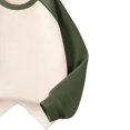 thumbnail image 5 of Toonshare ,Girls Shirts ,Round Neck Drop Shoulder Long Sleeve Sweatshirt for Middle and Big Kids,,Girls Blouse 14-16 Plus Army Green, 5 of 5